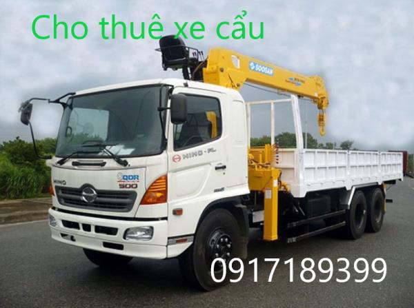 Cho thuê xe cẩu, dịch vụ xe cẩu
